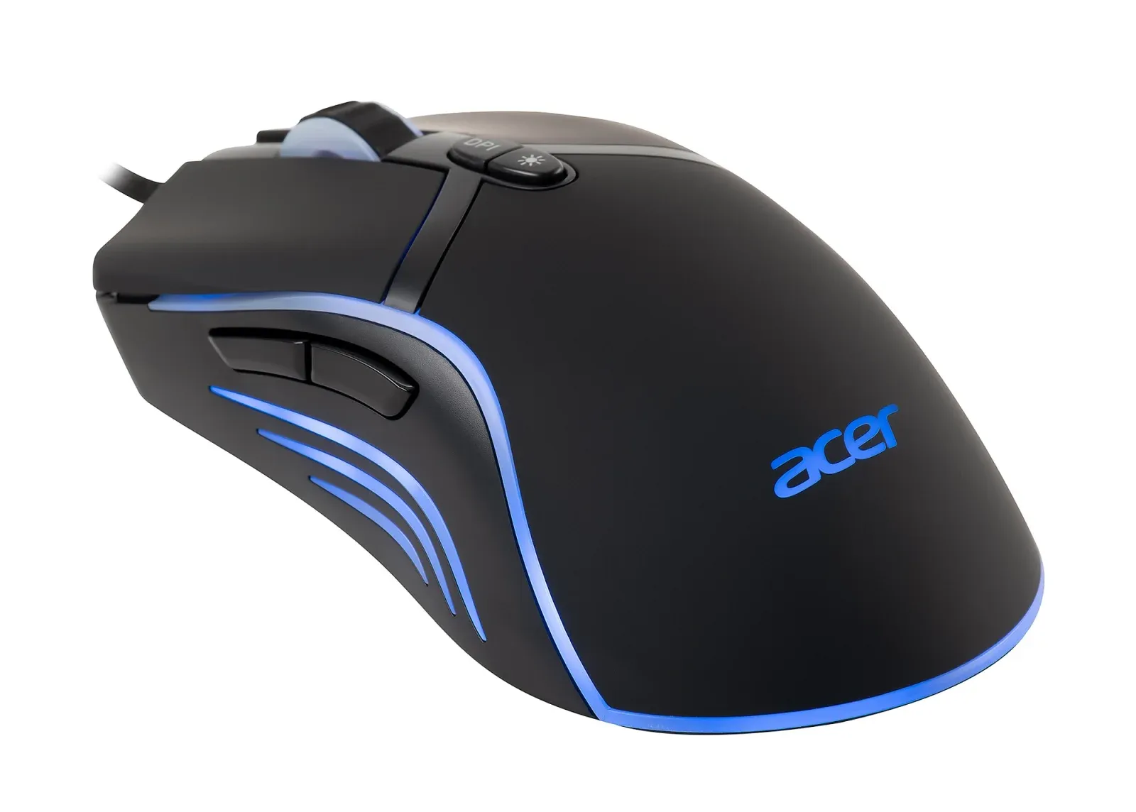 Мышь Acer OMW144 черный оптическая 7200dpi USB 7but ZL.MCEEE.014 - фото 7