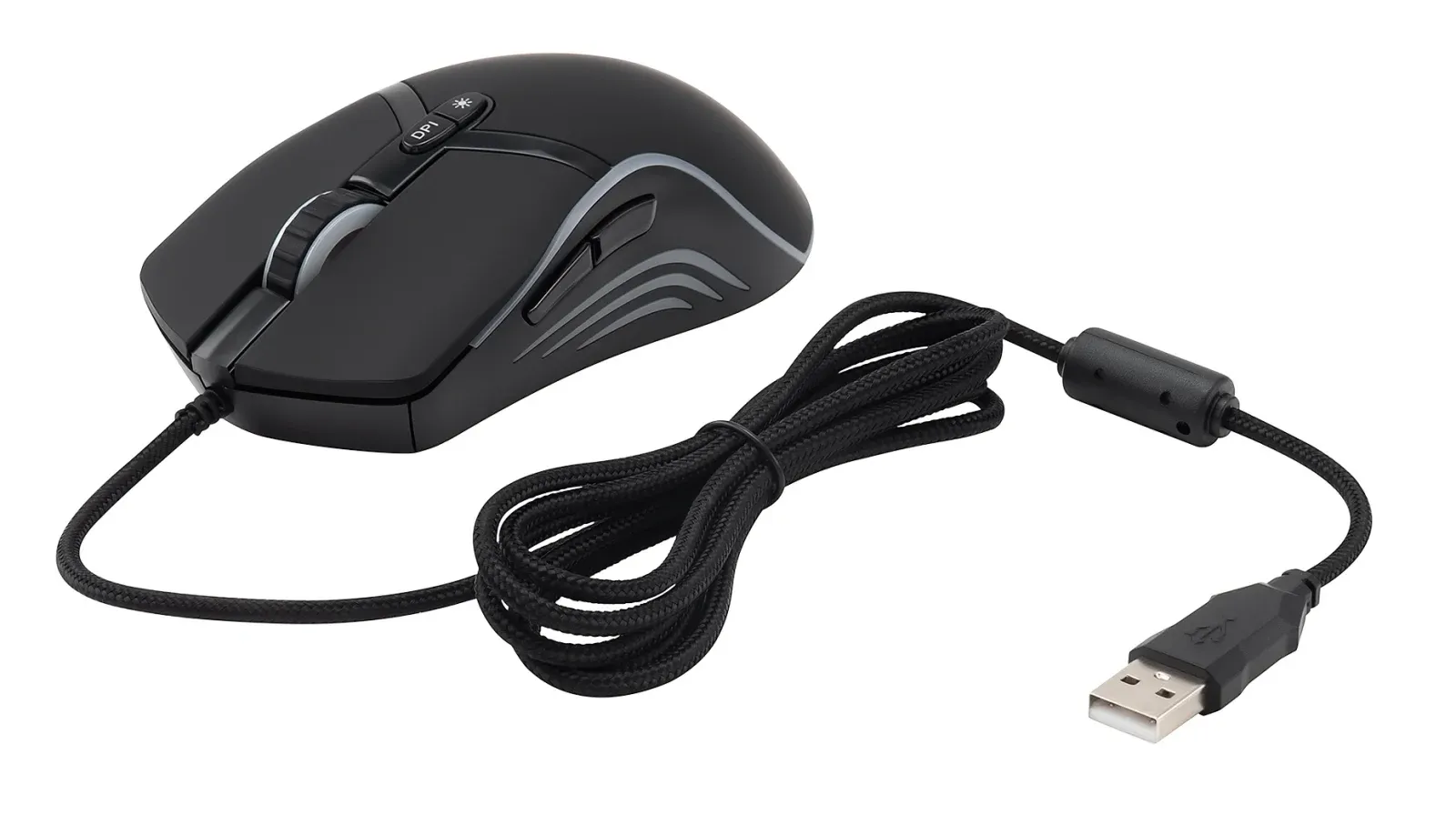 Мышь Acer OMW144 черный оптическая 7200dpi USB 7but ZL.MCEEE.014 - фото 8