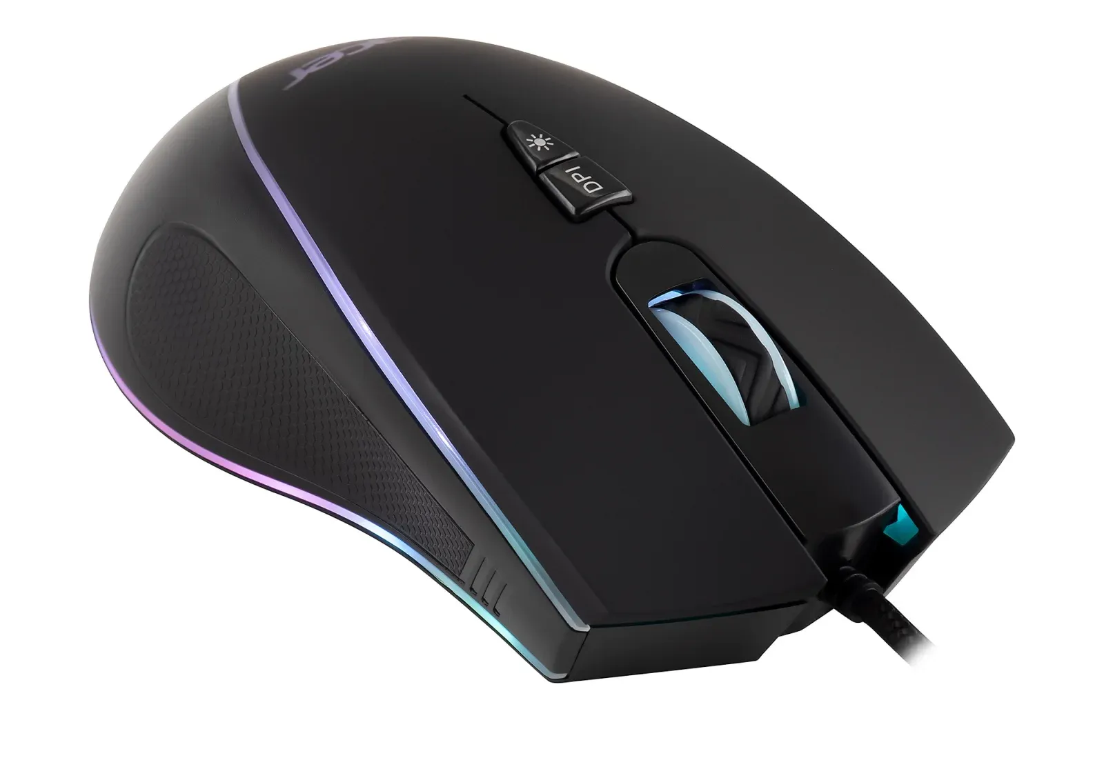 Мышь Acer OMW131 черный оптическая 6400dpi USB 7but ZL.MCEEE.015 - фото 6