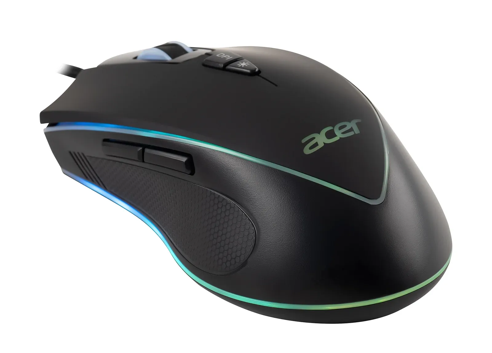 Мышь Acer OMW131 черный оптическая 6400dpi USB 7but ZL.MCEEE.015 - фото 7