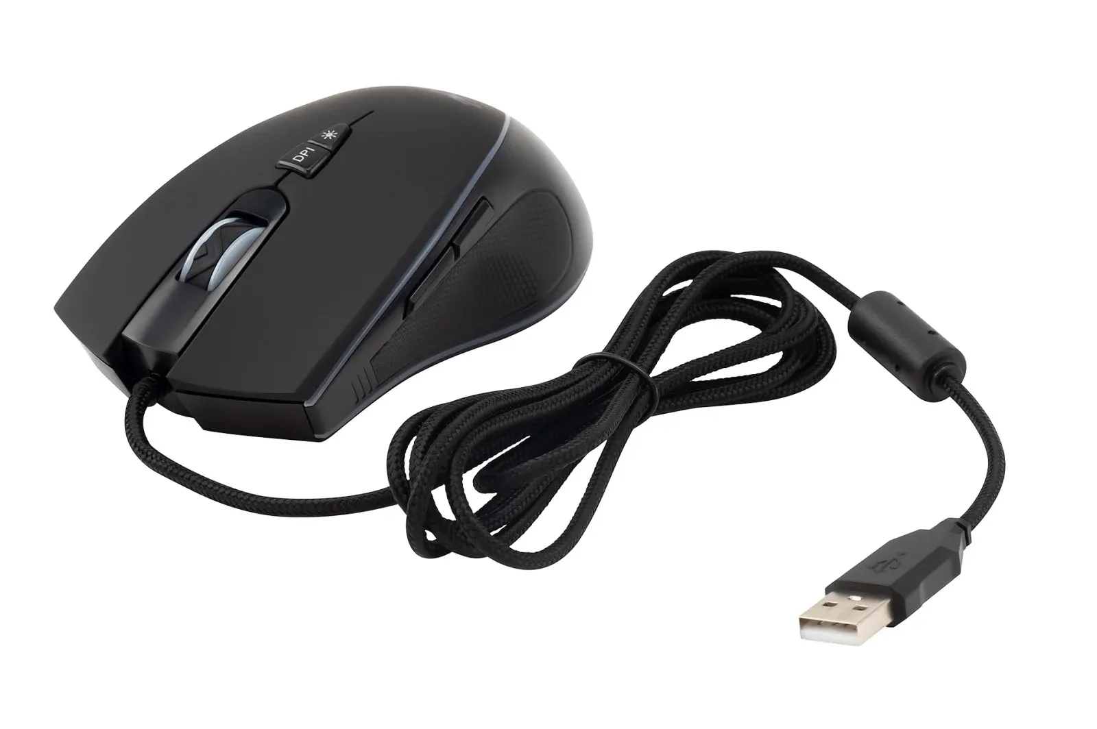 Мышь Acer OMW131 черный оптическая 6400dpi USB 7but ZL.MCEEE.015 - фото 8