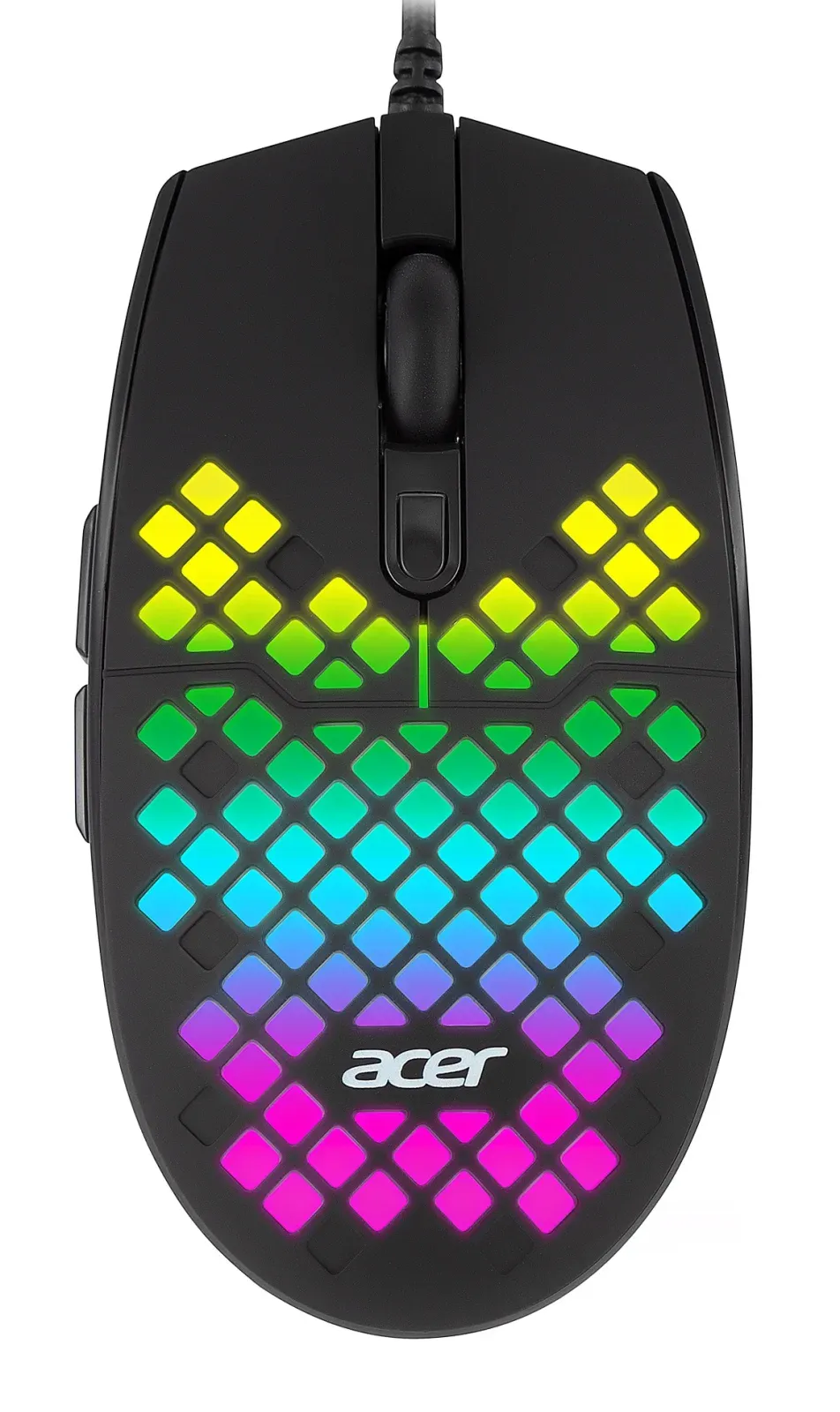 Мышь Acer OMW134 черный оптическая 6400dpi USB 6but ZL.MCEEE.018 - фото 1