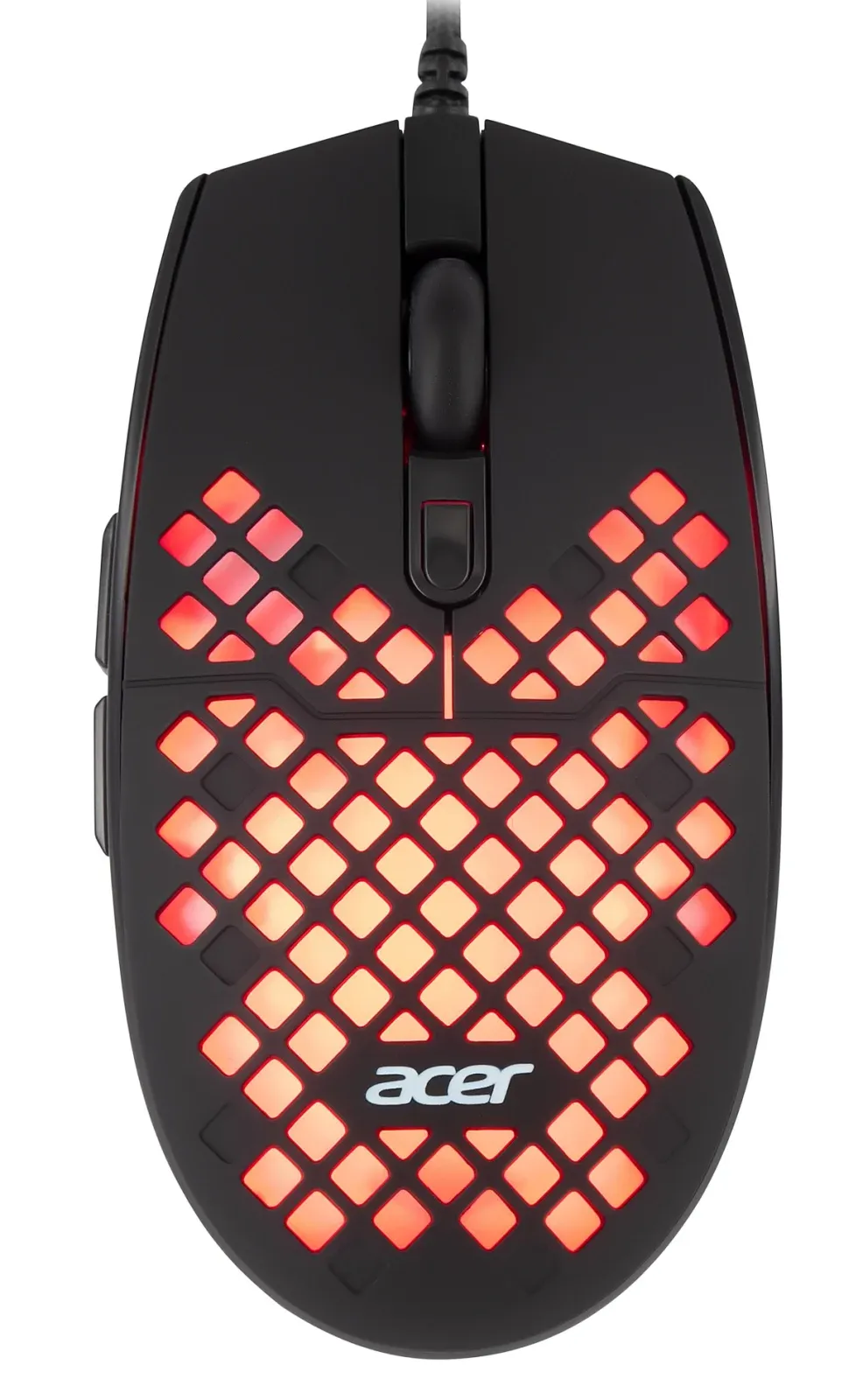 Мышь Acer OMW134 черный оптическая 6400dpi USB 6but ZL.MCEEE.018 - фото 2
