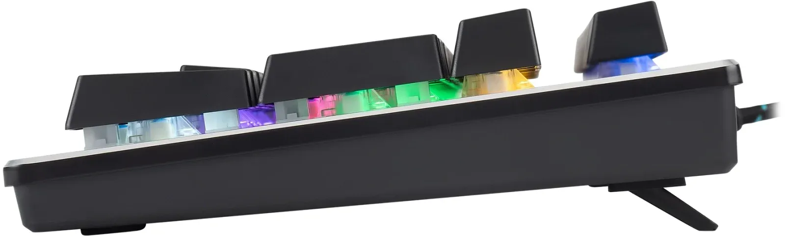 Клавиатура Acer OKW127 механическая черный USB Multimedia for gamer LED ZL.KBDEE.00H кабель 1.8м - фото 4