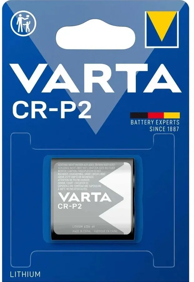 Батарейки Элементы питания VARTA CR-P2S