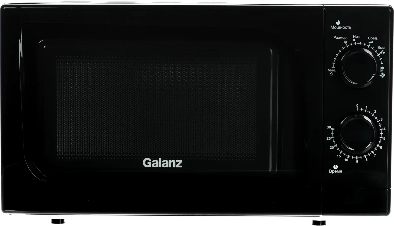 Микроволновая Печь Galanz MOS-2004MB 20л. 700Вт черный, 20 л - фото 8