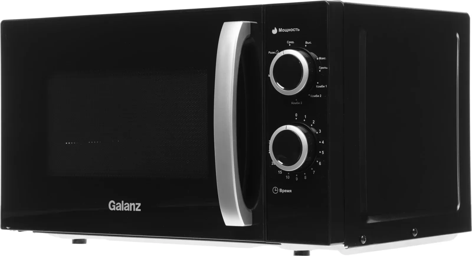 Микроволновая Печь Galanz MOG-2009MB 20л. 700Вт черный, 20 л - фото 2