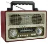 Радиоприемник портативный Сигнал БЗРП РП-312BT коричневый/бежевый USB SD/microSD - фото 3