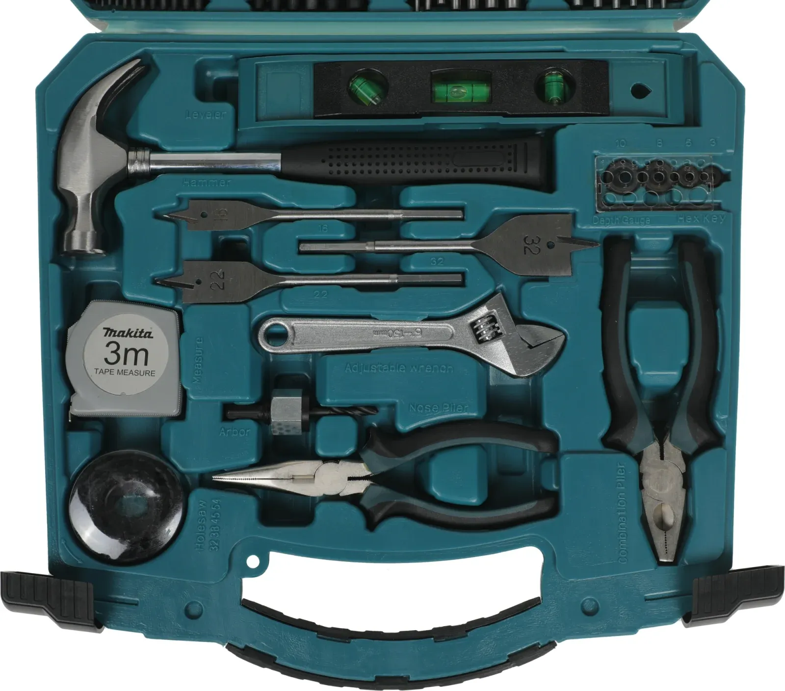 Набор принадлежностей Makita D-42042 103 предмета жесткий кейс - фото 3