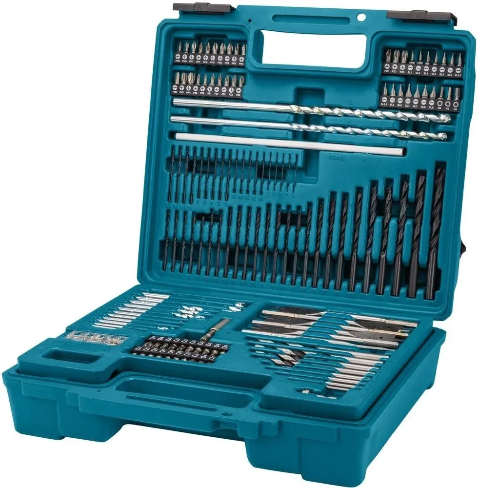 Набор принадлежностей Makita E-06270 212 предметов жесткий кейс - фото 4