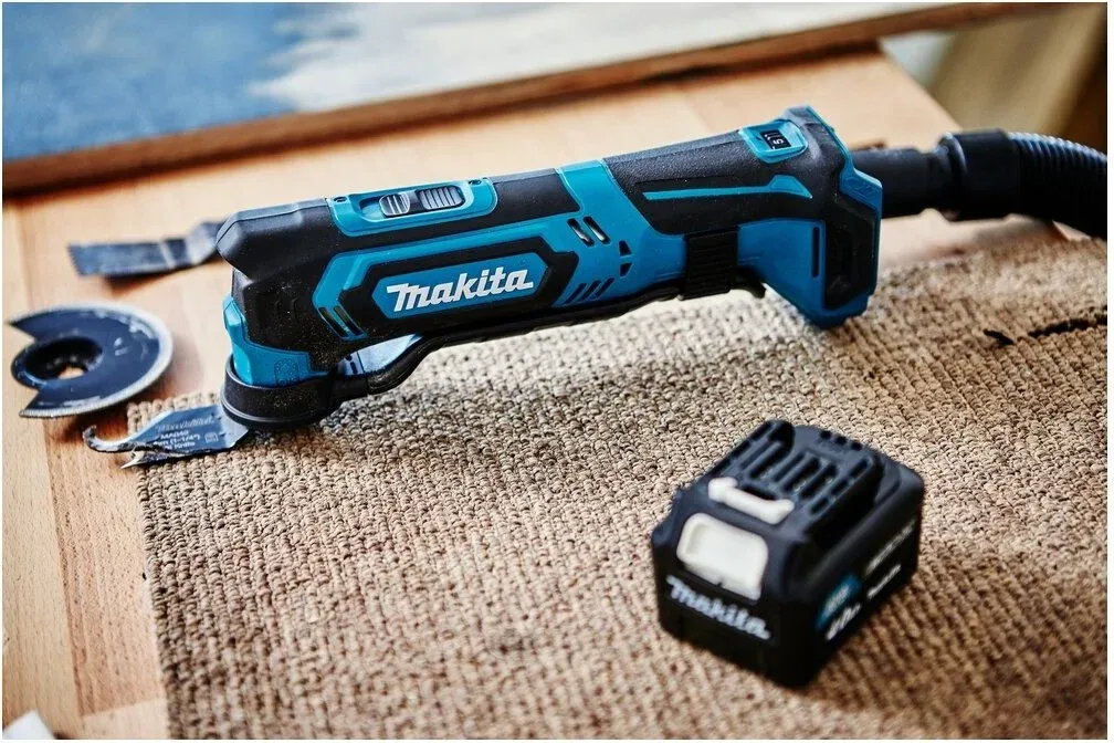 Многофункциональный инструмент Makita TM30DWYE синий/черный - фото 6
