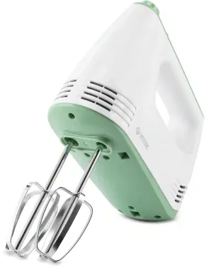 Миксер ручной Vitek VT-1405 400Вт белый/салатовый - фото 5