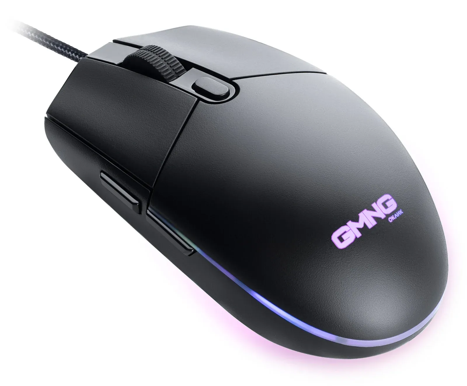 Мышь GMNG XM002 черный оптическая 7200dpi USB для ноутбука 6but - фото 5