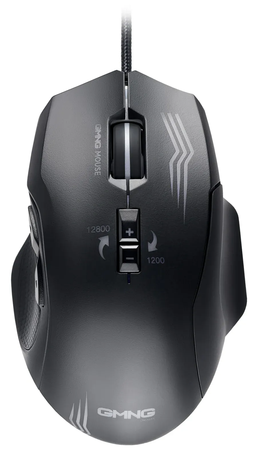 Мышь GMNG 930GM черный оптическая 12800dpi USB для ноутбука 7but - фото 2