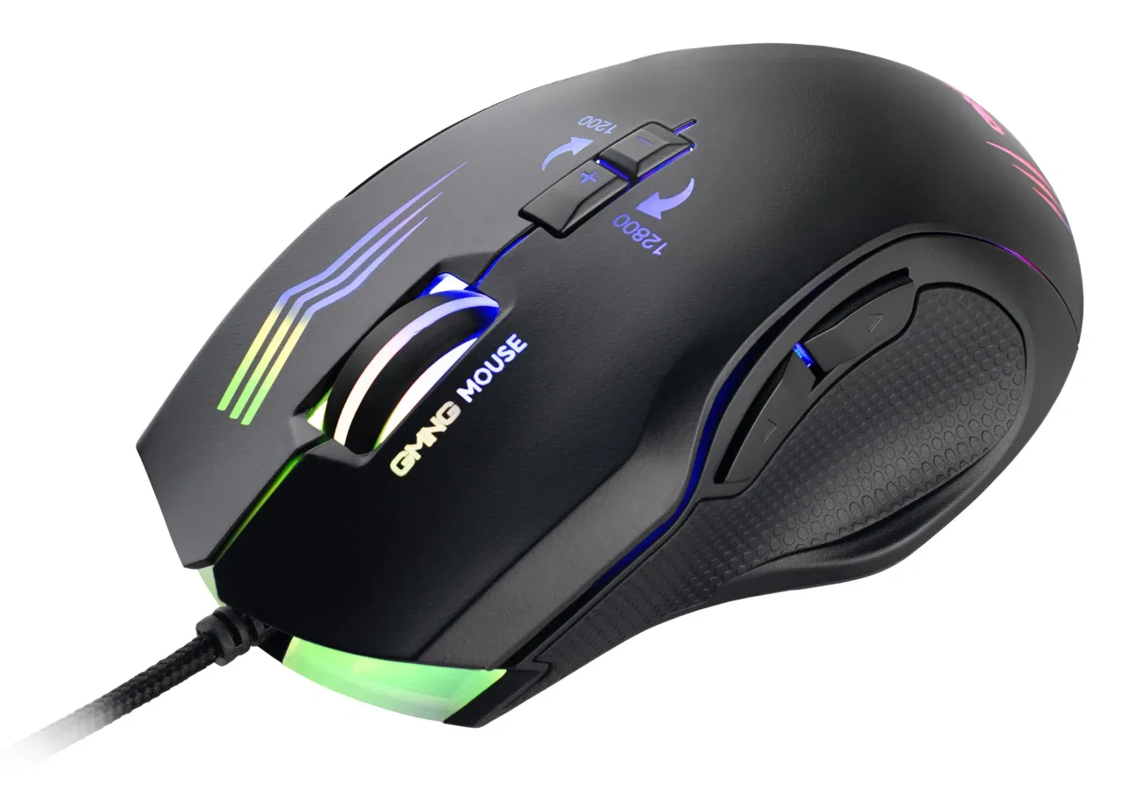 Мышь GMNG 930GM черный оптическая 12800dpi USB для ноутбука 7but - фото 6