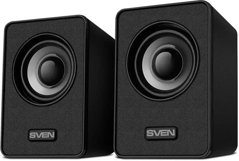 Активные 2.0 SVEN 135 черный - фото 2