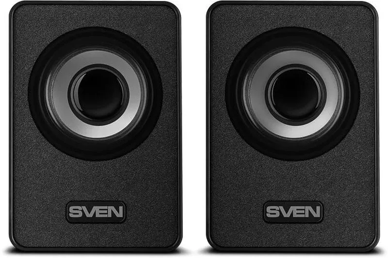 Активные 2.0 SVEN 135 черный - фото 3