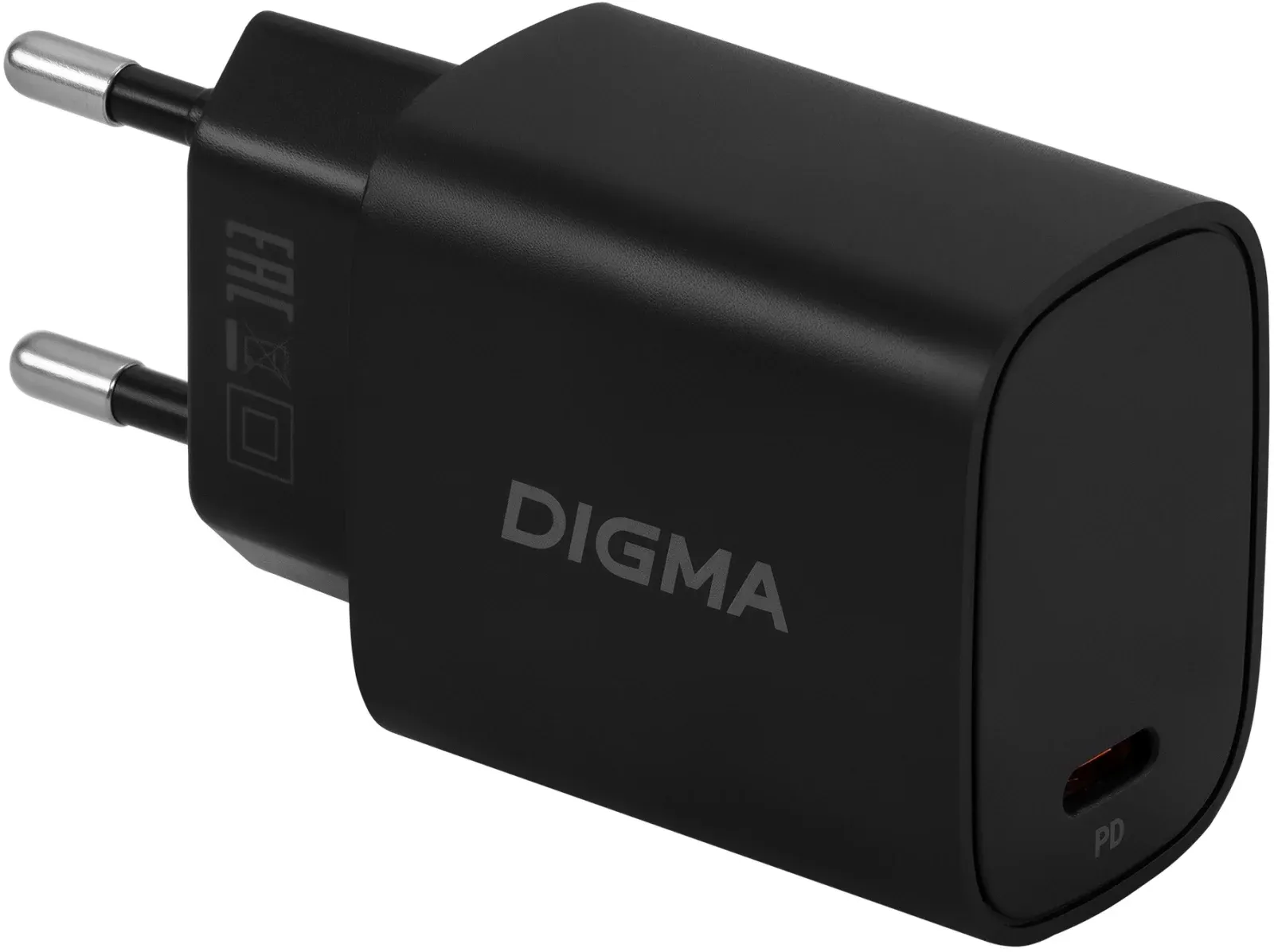 Сетевое зар./устр. Digma DGW3C 30W 3A PD USB-C универсальное черный DGW3C0F010BK - фото 4