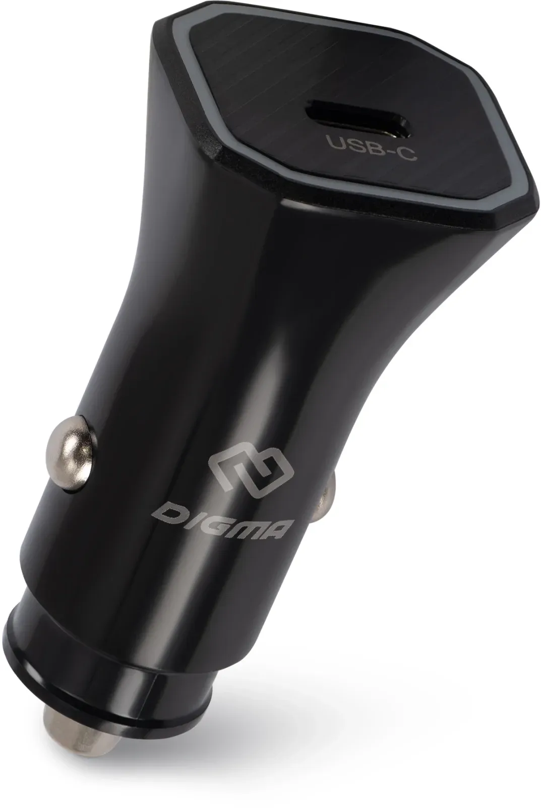Автомобильное зар./устр. Digma DGC2B 20W 3A PD USB-C универсальное черный DGC2B0F010BK - фото 4
