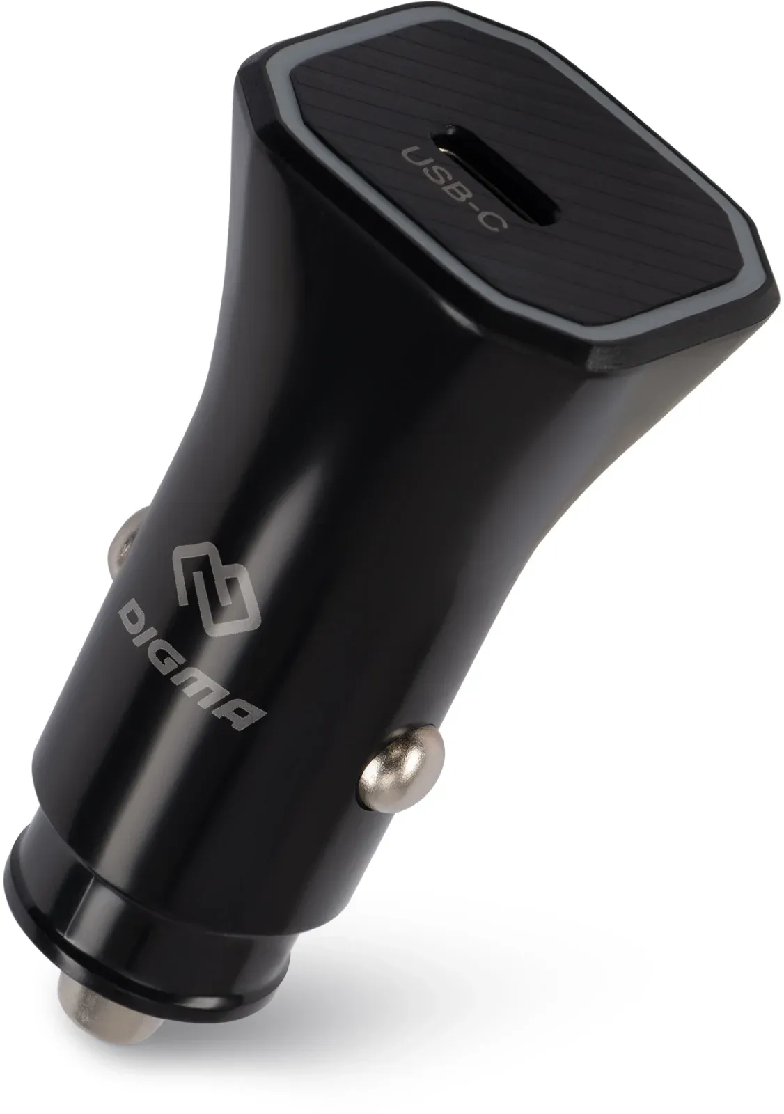 Автомобильное зар./устр. Digma DGC2B 20W 3A PD USB-C универсальное черный DGC2B0F010BK - фото 5