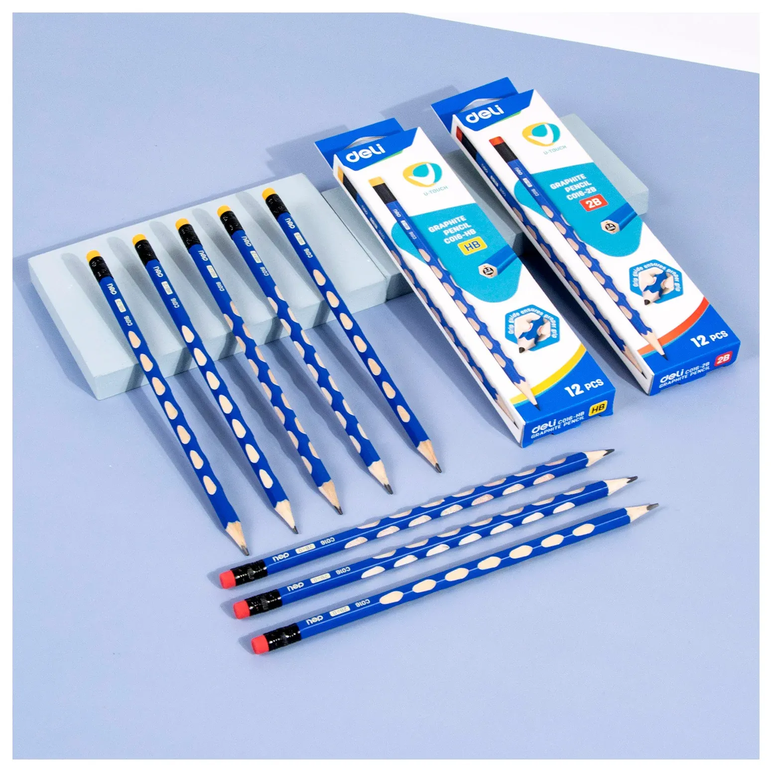 Карандаши DELI EC016-2B - фото 2