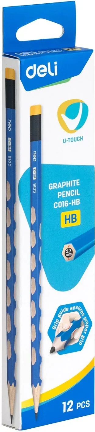 Карандаши DELI EC016-HB - фото 3