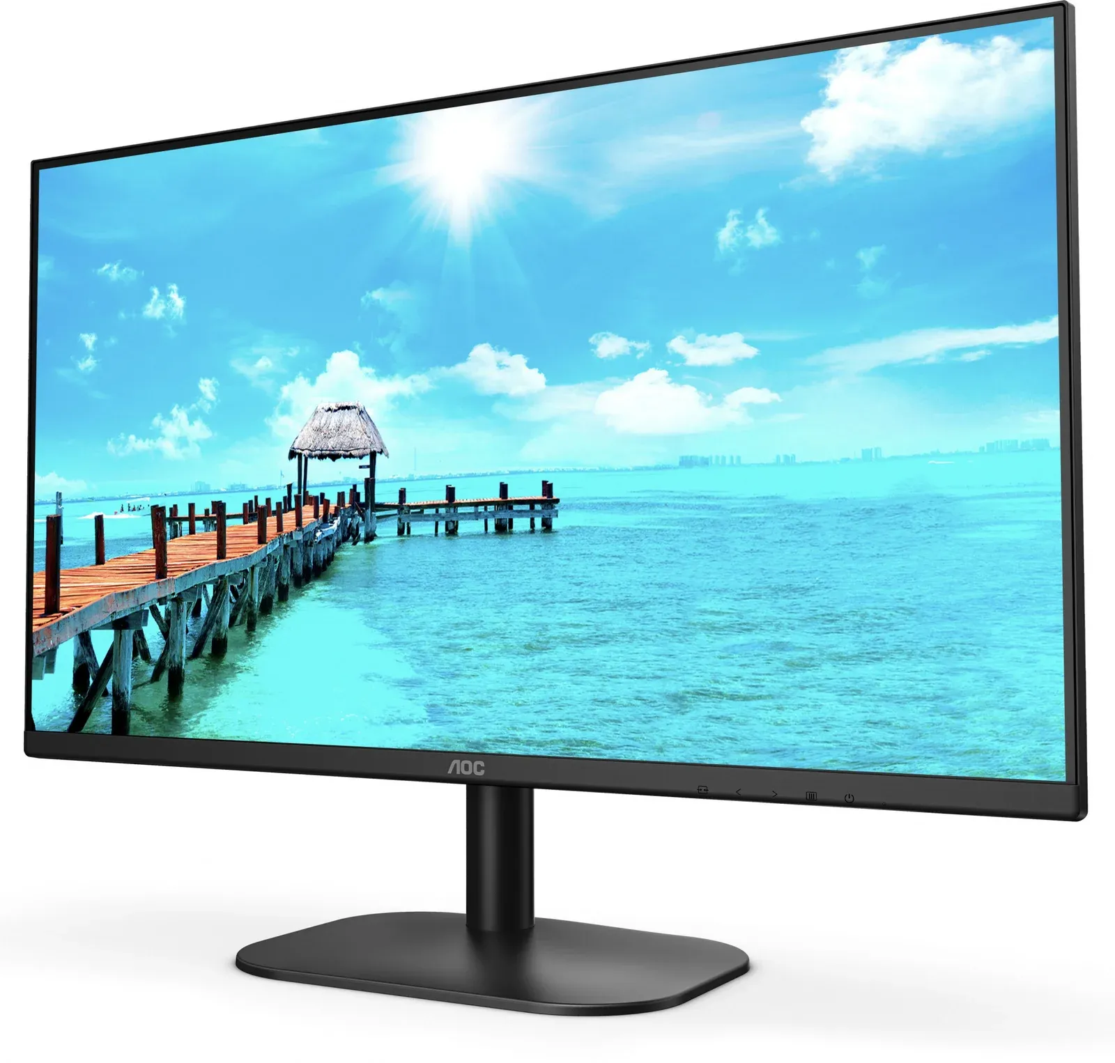 Монитор AOC 27 Value Line 27B2QAM черный VA LED 16:9 HDMI M/M матовая 250cd 178гр/178гр 1920x1080 75Hz VGA DP FHD 3.7кг - фото 3