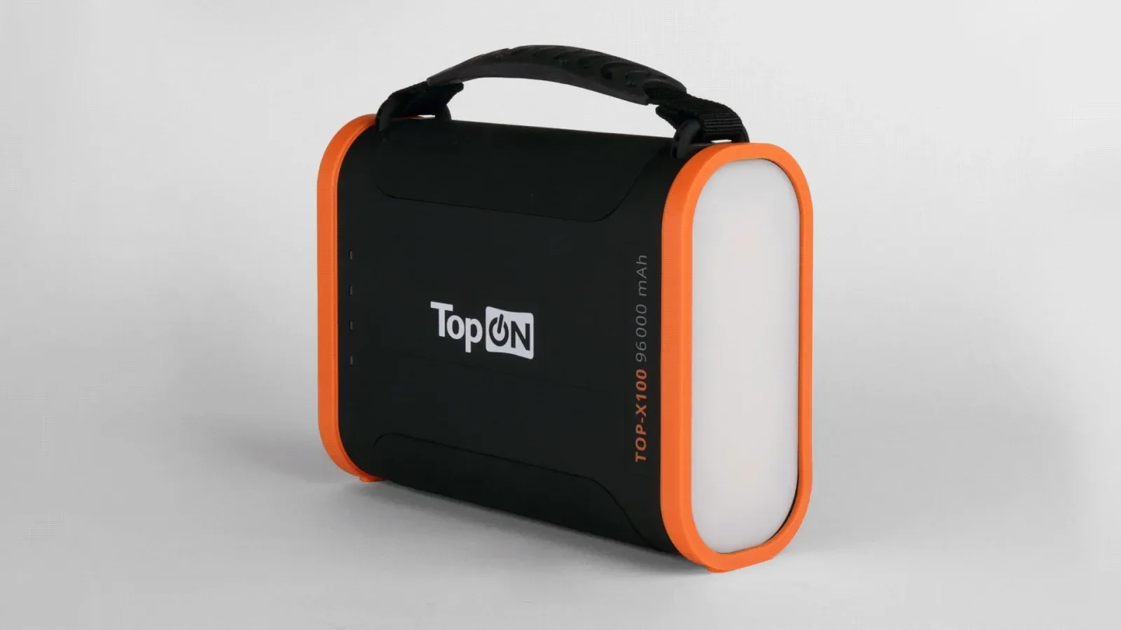 Электростанция портативная TopON TOP-X100 96000mAh 3A QC3.0 3xUSB черный/оранжевый чехол в комплекте 102705 - фото 6