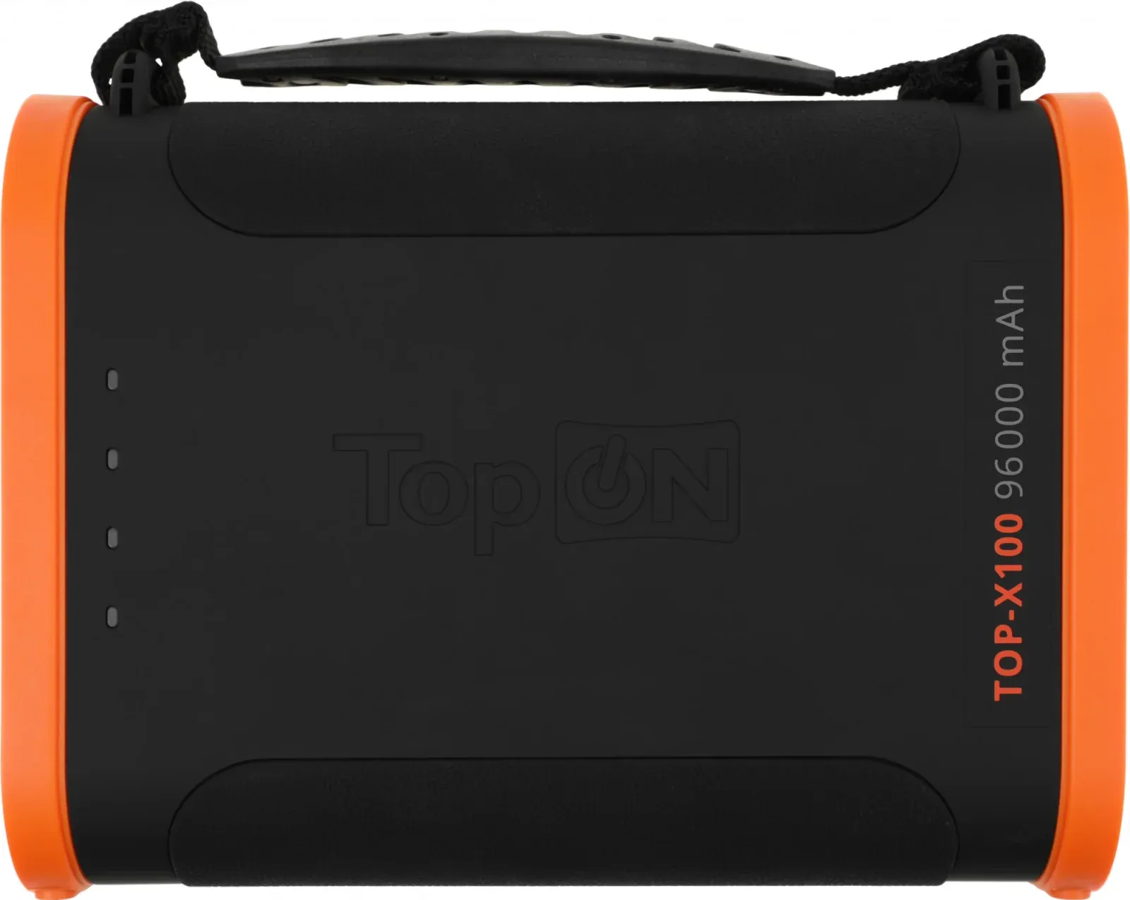 Электростанция портативная TopON TOP-X100 96000mAh 3A QC3.0 3xUSB черный/оранжевый чехол в комплекте 102705 - фото 8