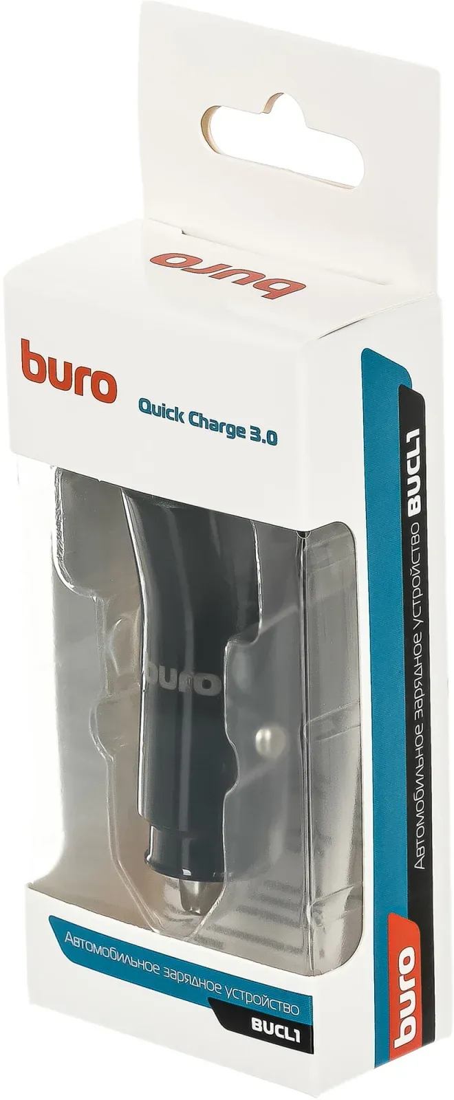 Автомобильное зар./устр. Buro BUCL1 18W 3A QC USB-A универсальное черный BUCL18P100BK - фото 7