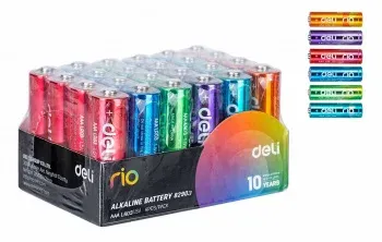 Батарея Deli Rio AAA 4шт спайка - фото 3