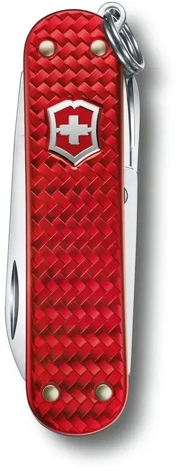 Ножи перочинные VICTORINOX Classic Precious Alox красный - фото 2