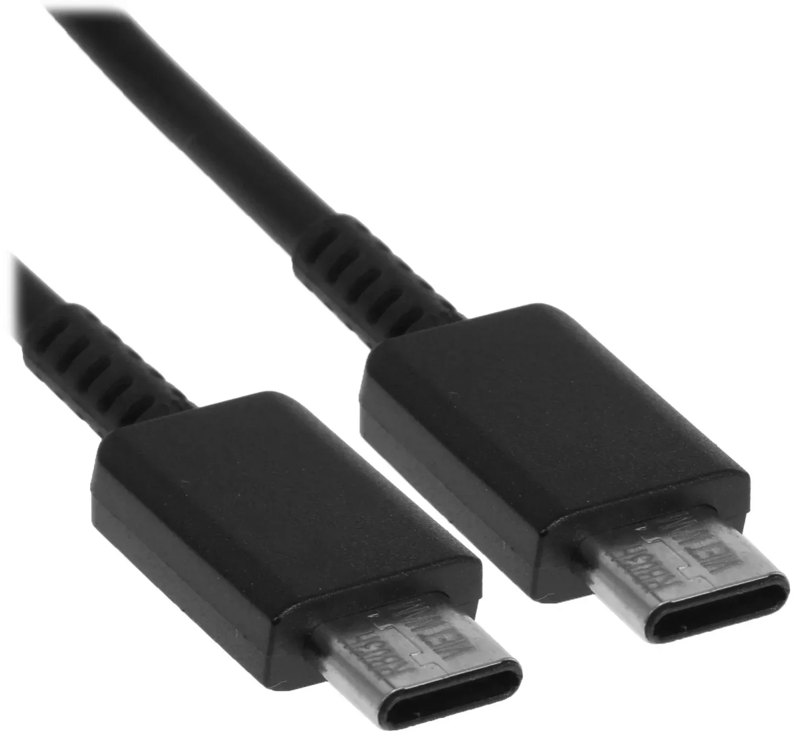 Кабель Samsung EP-DX310JBRGRU USB Type-C m-USB Type-C m 1.8м черный упак.:1шт - фото 4