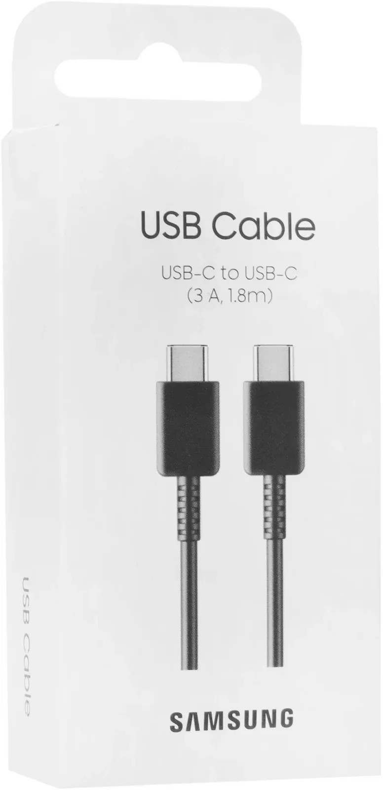 Кабель Samsung EP-DX310JBRGRU USB Type-C m-USB Type-C m 1.8м черный упак.:1шт - фото 7