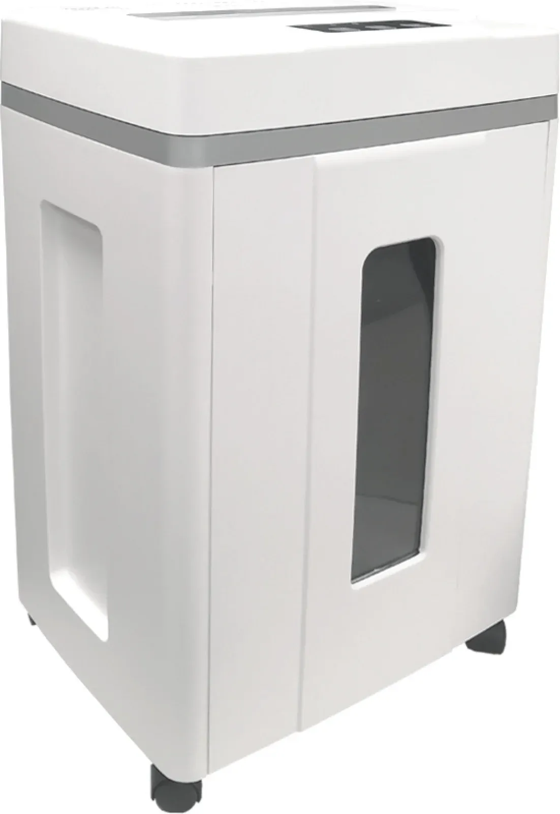 Шредер Office Kit S200TS 0,8x1 белый секр.P-7 фрагменты 6лист. 25лтр. скобы пл.карты CD - фото 2