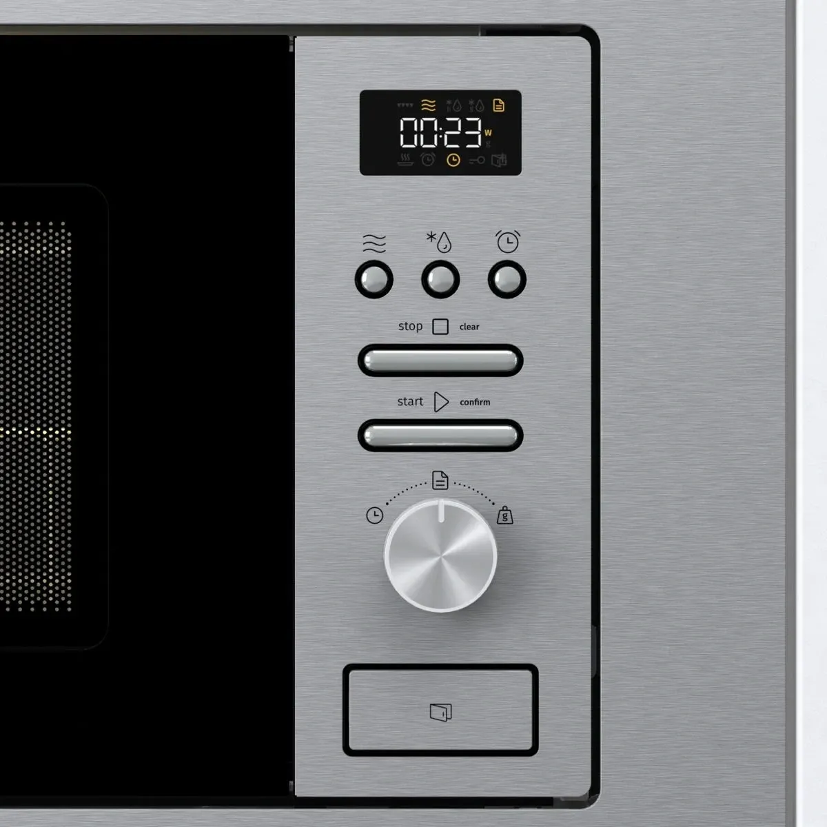 Микроволновая печь Gorenje BM201AG1X 20л. 800Вт нержавеющая сталь встраиваемая, 20 л - фото 8