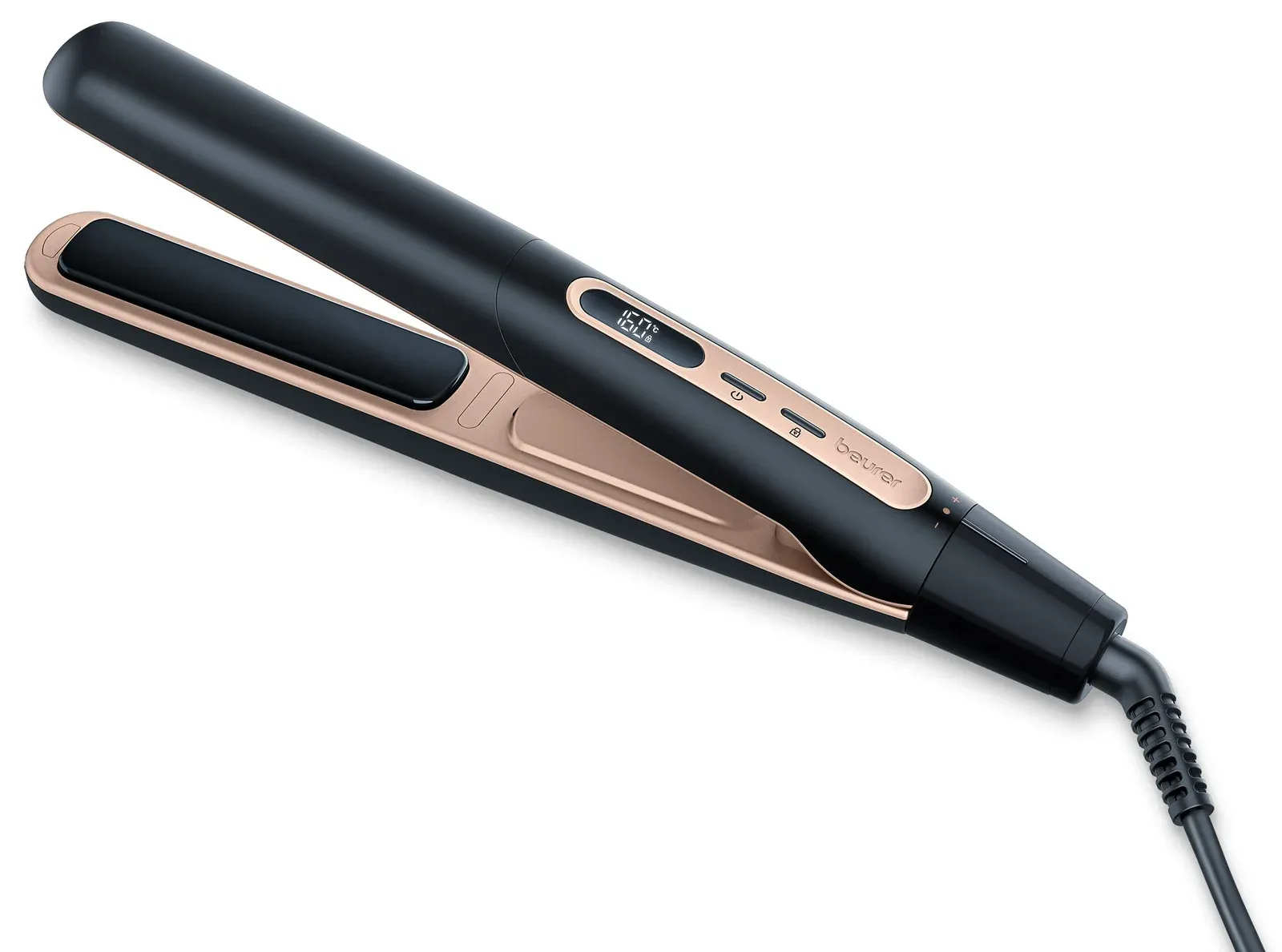 Выпрямитель Beurer HS100 45Вт черный макс.темп.:220С покрытие:керамическое 594.16 - фото 4
