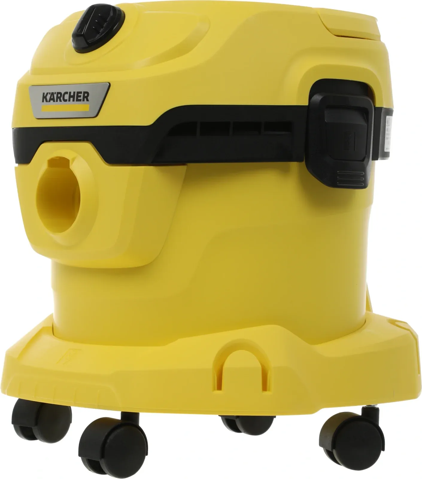 Строительный пылесос Karcher WD 2 Plus V-12/4/18 1000Вт уборка: сухая/влажная/выдув/сбор воды желтый - фото 5