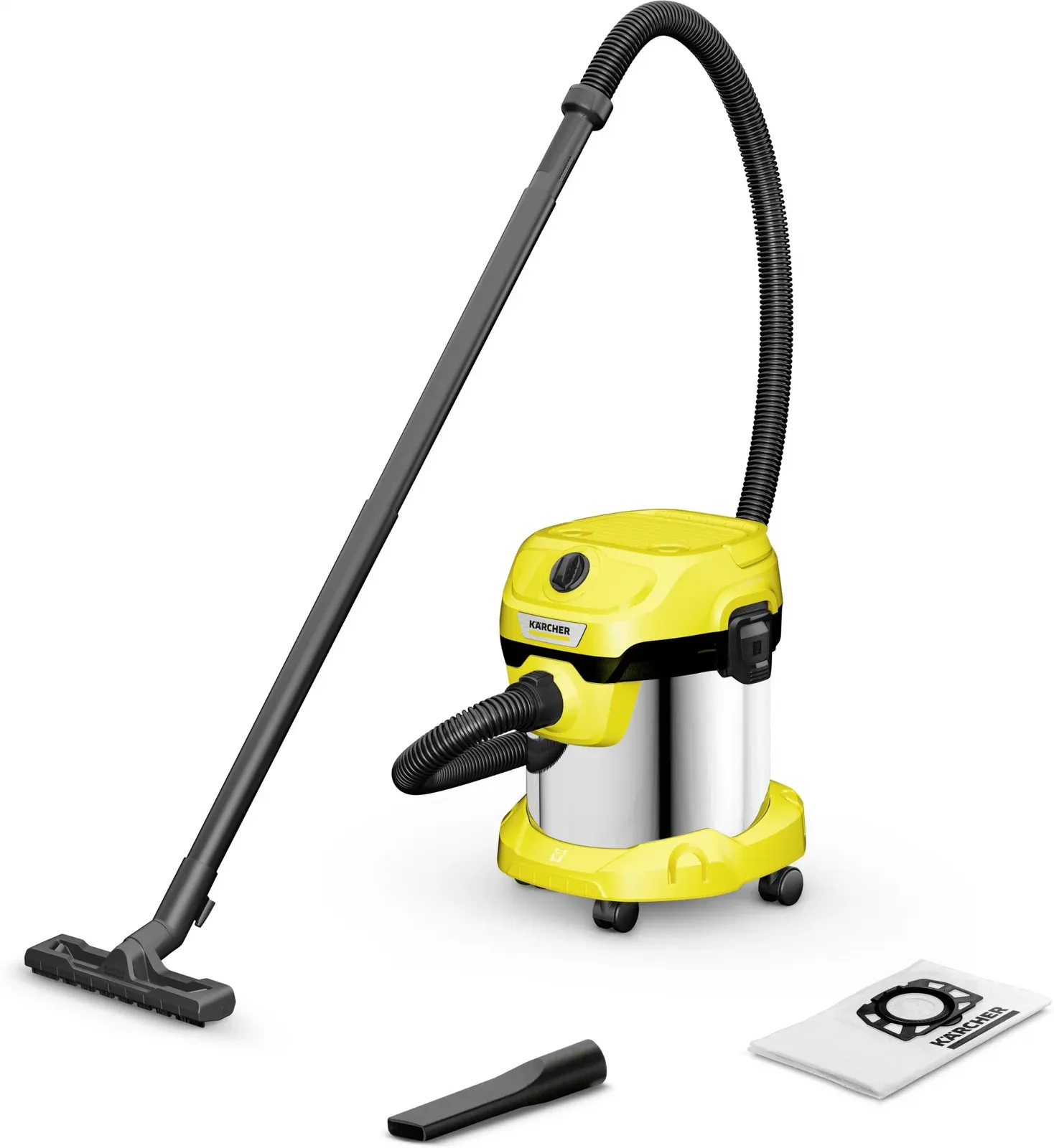 Строительные пылесосы KARCHER WD 2 PLUS S V-15/4/18 - фото 2
