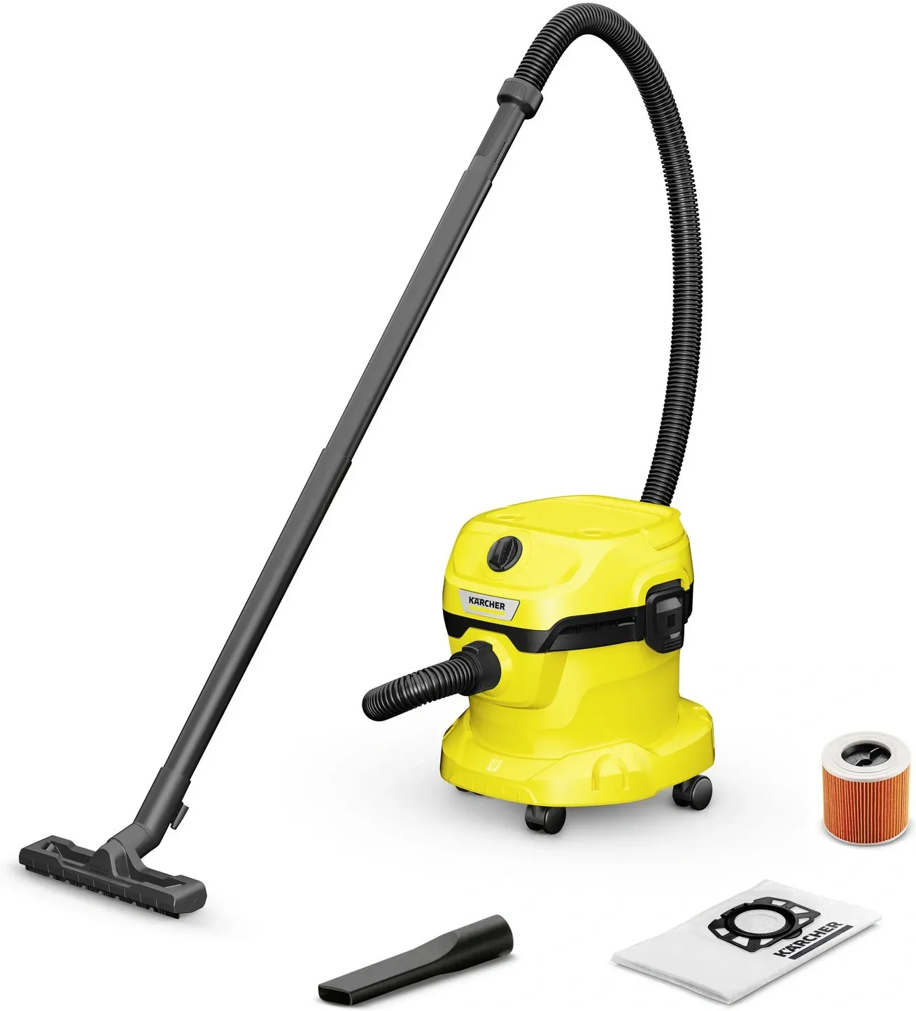 Строительные пылесосы KARCHER WD 2 PLUS V-12/6/18/C - фото 1