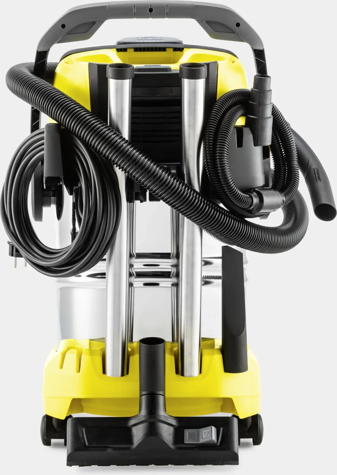 Строительный пылесос Karcher WD 6 P S V-30/6/22/T 1300Вт уборка: сухая/влажная/выдув/сбор воды желтый - фото 3
