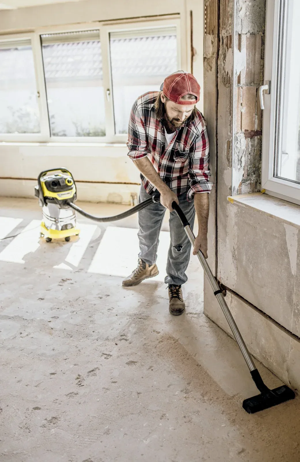 Строительный пылесос Karcher WD 6 P S V-30/6/22/T 1300Вт уборка: сухая/влажная/выдув/сбор воды желтый - фото 5