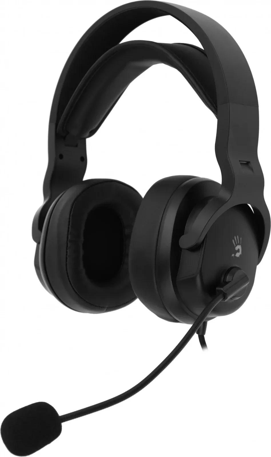 Наушники с микрофоном A4Tech Bloody G330p черный 2м мониторные оголовье G330P - фото 2