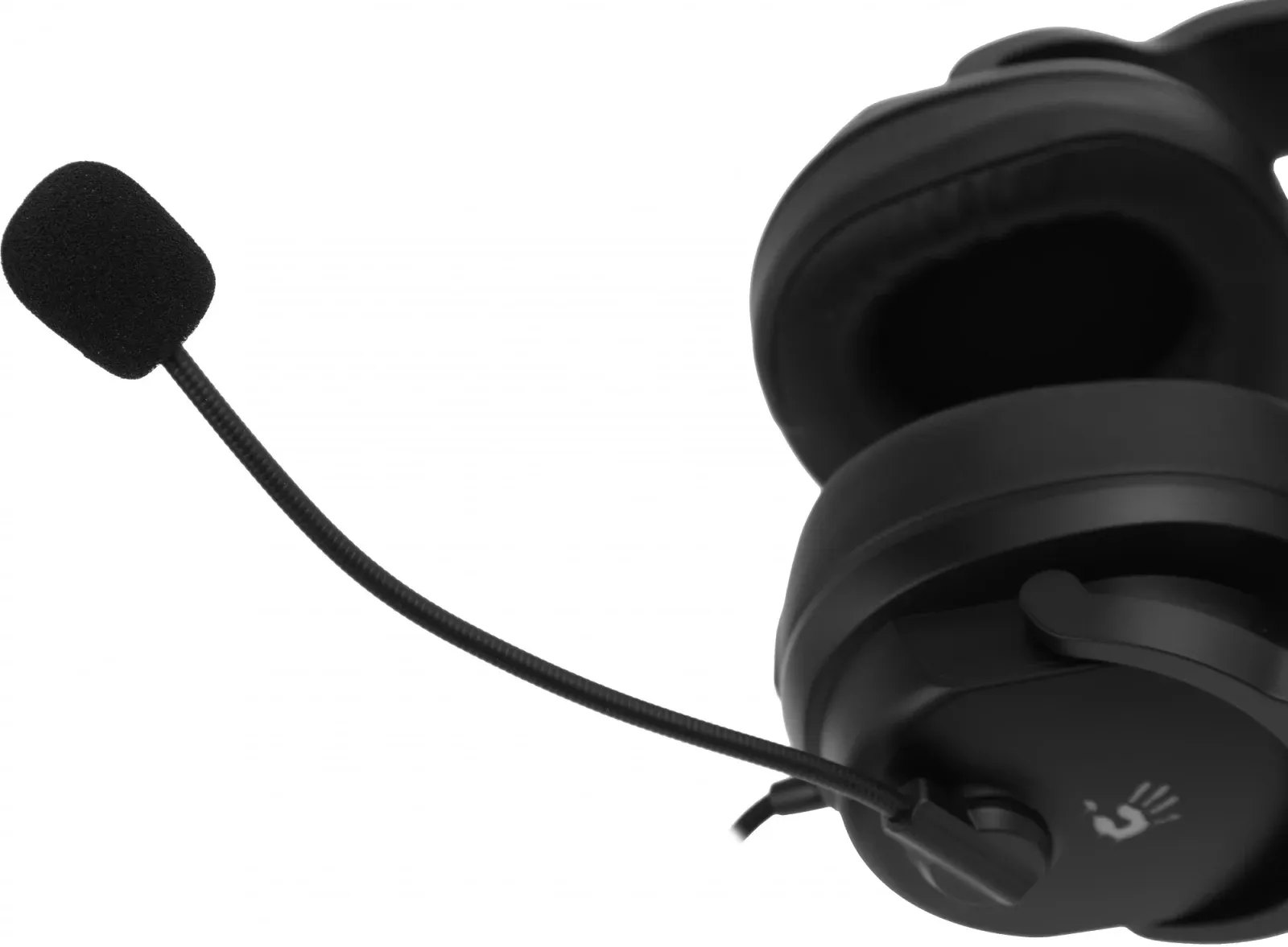 Наушники с микрофоном A4Tech Bloody G330p черный 2м мониторные оголовье G330P - фото 3