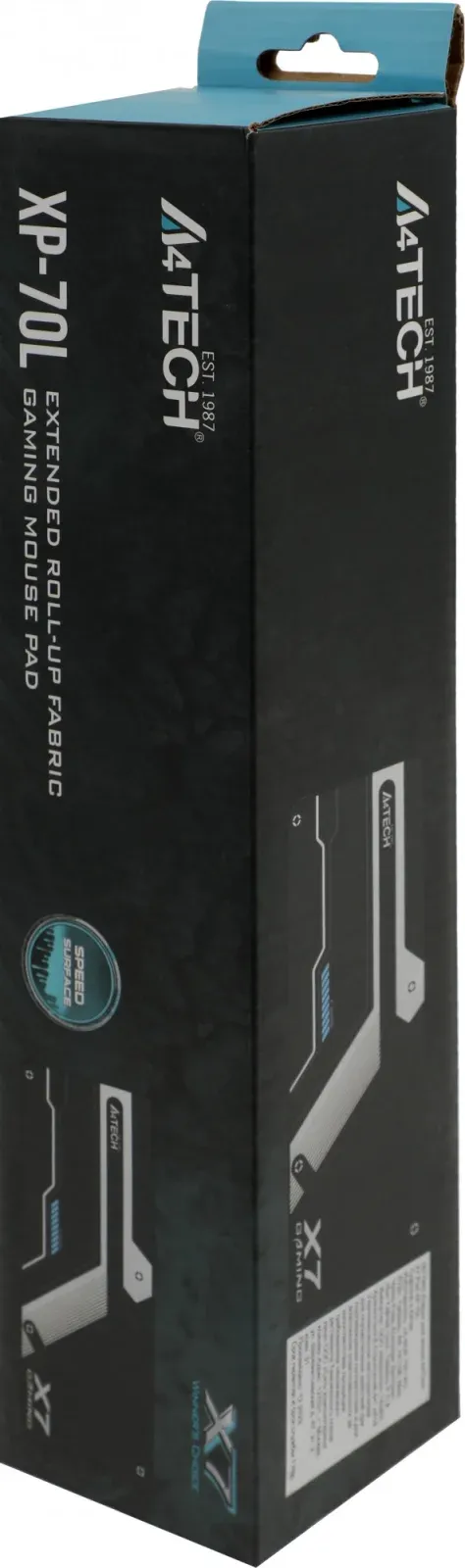 Коврик для мыши A4Tech X7 Pad XP-70L Большой черный/рисунок 750x300x3мм, Large - фото 4