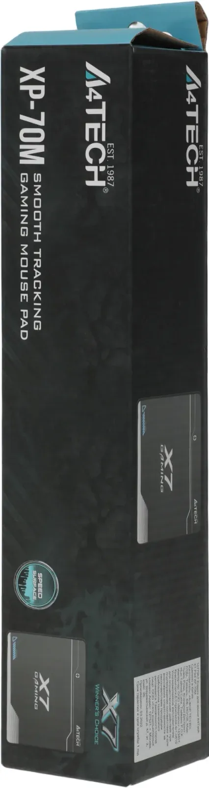 Коврик для мыши A4Tech X7 Pad XP-70M Средний черный 350x280x3мм - фото 8