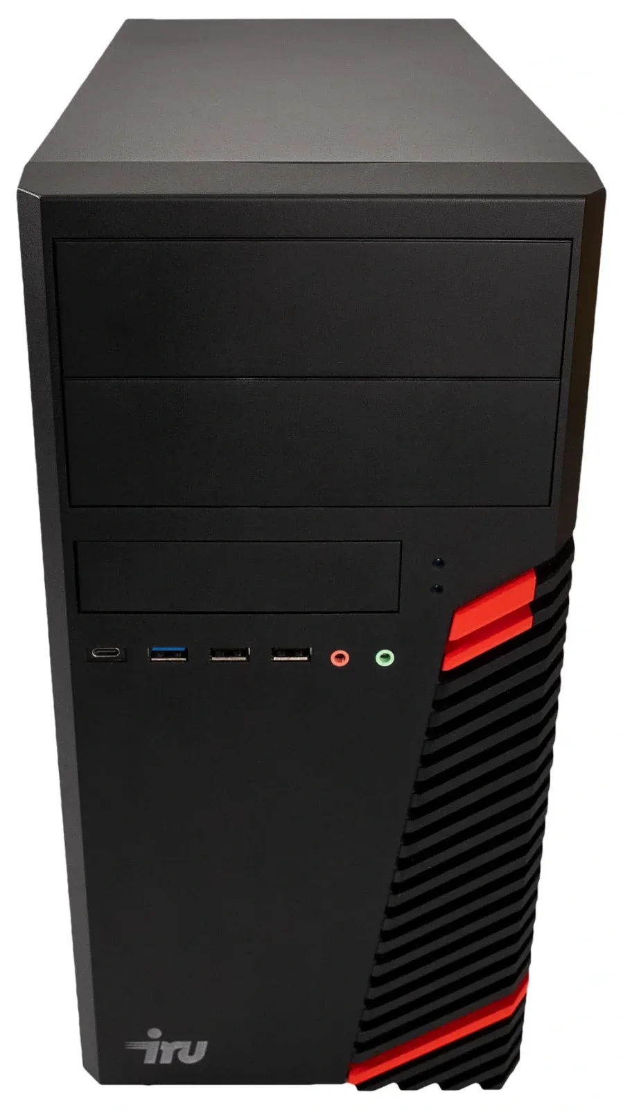 ПК IRU Corp 312 MT PG G6405 4.1 4Gb 4Tb+500Gb UHDG 610 FreeDOS GbitEth 400W черный RUS 1679790