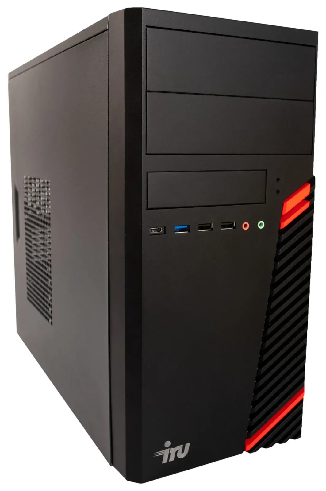 ПК IRU Corp 312 MT PG G6405 4.1 4Gb 4Tb+500Gb UHDG 610 FreeDOS GbitEth 400W черный RUS 1679790 - фото 4