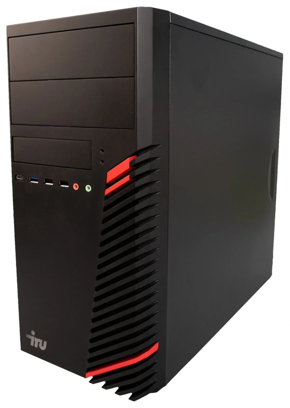 ПК IRU Corp 312 MT PG G6405 4.1 4Gb 4Tb+500Gb UHDG 610 FreeDOS GbitEth 400W черный RUS 1679790 - фото 6