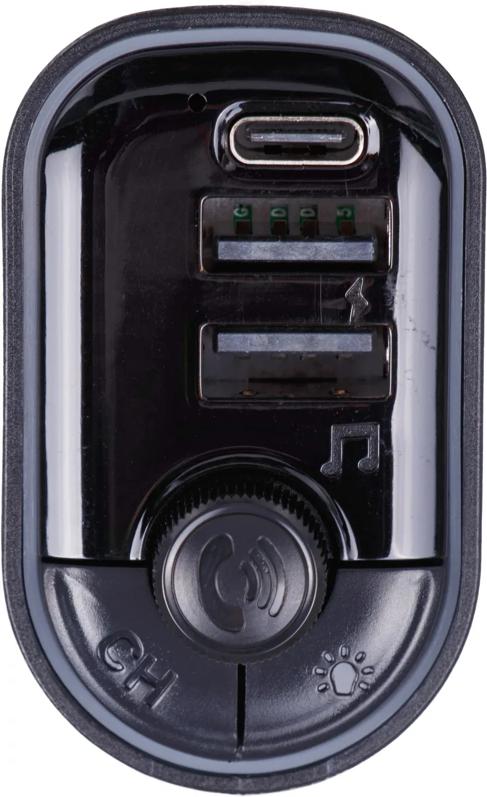 Автомобильный FM-модулятор ACV FMT-128B черный MicroSD BT USB 38762 - фото 6